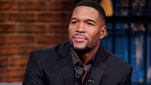 Michael Strahan's twin daughters display athletic physiques as they model swimwear
