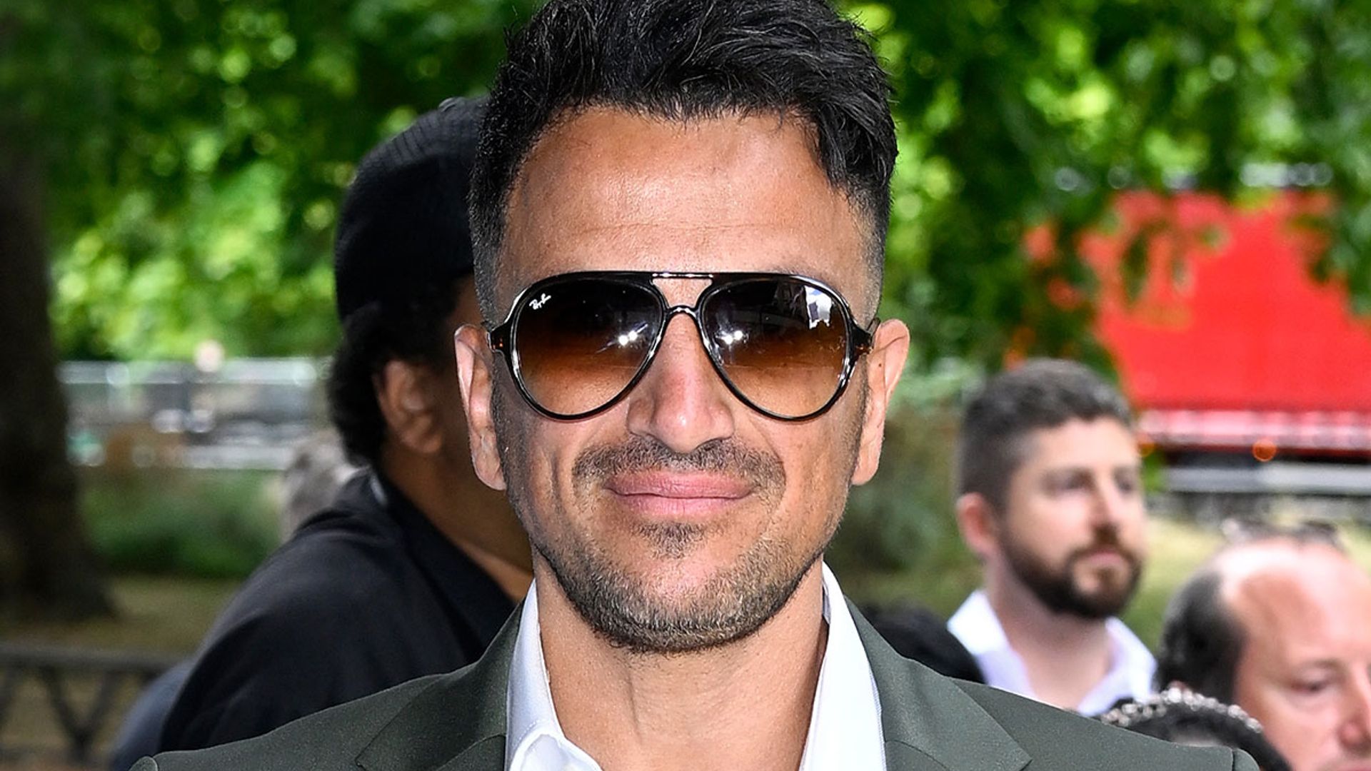 Peter Andre sends fans into a tailspin after he's spotted in very ...