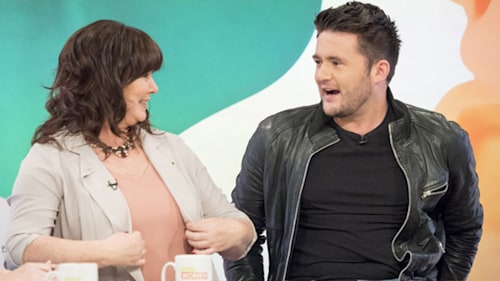 Coleen Nolan and son Shane have very rare public disagreement