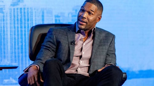 Michael Strahan's then-and-now photos of his adorable dog are too cute to miss