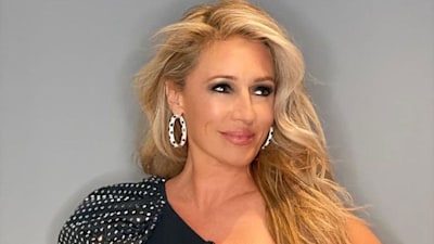 Cat Deeley stuns in mini black dress after sharing rare photo of her and husband Patrick Kielty