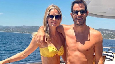 Jamie Redknapp and wife Frida dote on baby Raphael during Italian holiday ahead of family change