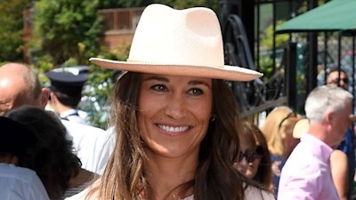Pippa Middleton and Nico Jackson cosy up courtside at Wimbledon | HELLO!