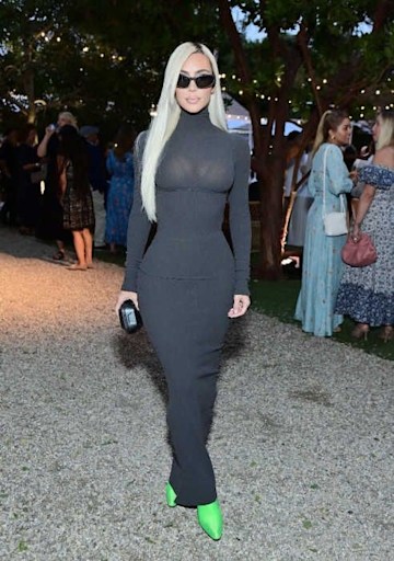 Kim Kardashian Just Rocked A See-through Dress - And A Shocking New 