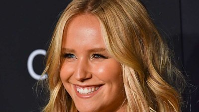 Christie Brinkley's model daughter Sailor dazzles in micro denim dress