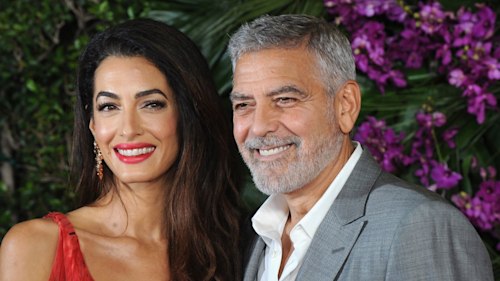 George Clooney reveals how he first met wife Amal – and it leaves Drew Barrymore in shock