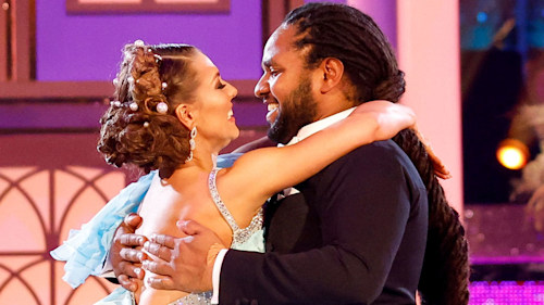Strictly's Hamza Yassin pays tribute to his 'leading lady' Jowita Przystal: 'You are the best'