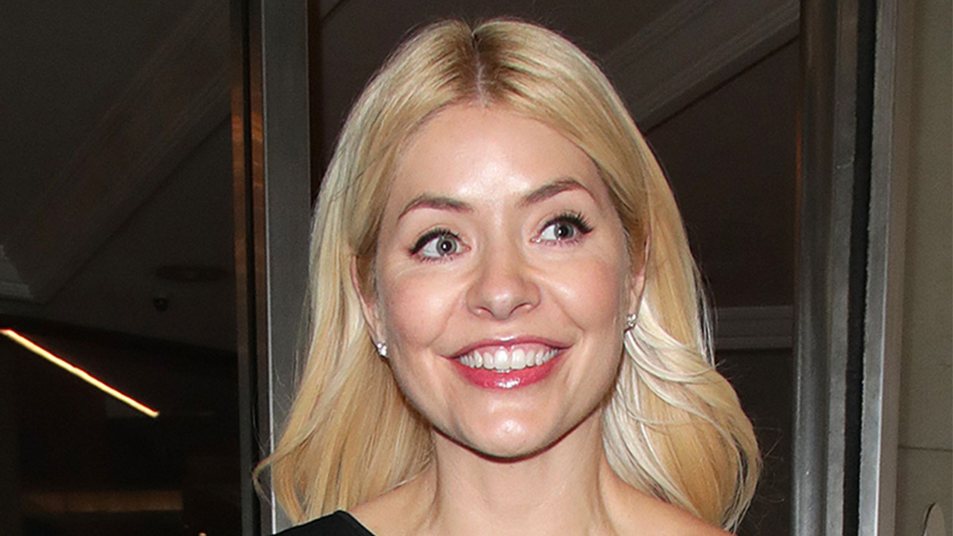Holly Willoughby is a glowing goddess in chic winter ensemble