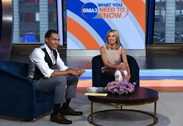 gma protagoniza amy robach y tj holmes en el estudio 