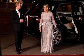 sophie wessex prince edward leave car