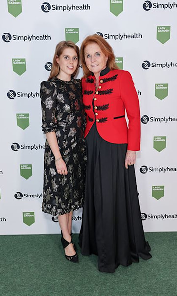 princess beatrice sarah ferguson lady garden gala