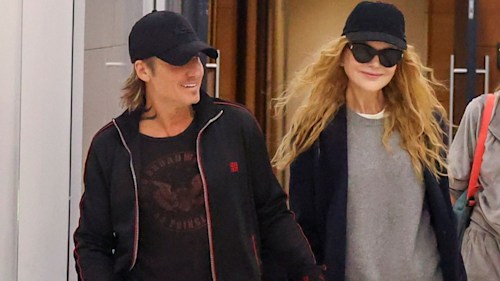 Nicole Kidman reunites with lookalike daughters and husband Keith Urban following time apart