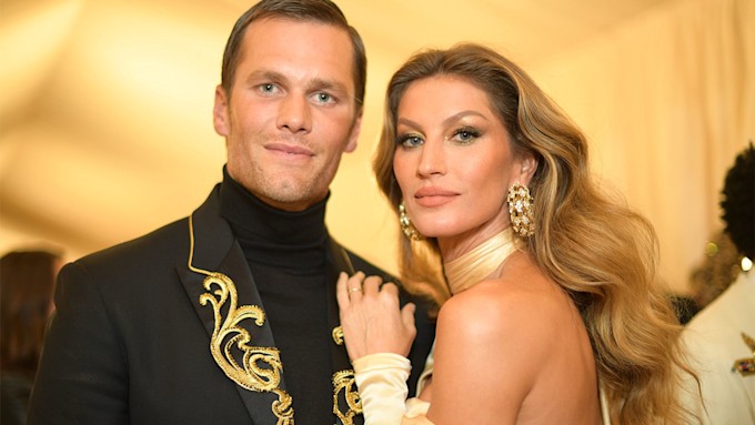 Tom Brady and Gisele Bundchen cuddled together when they were in love