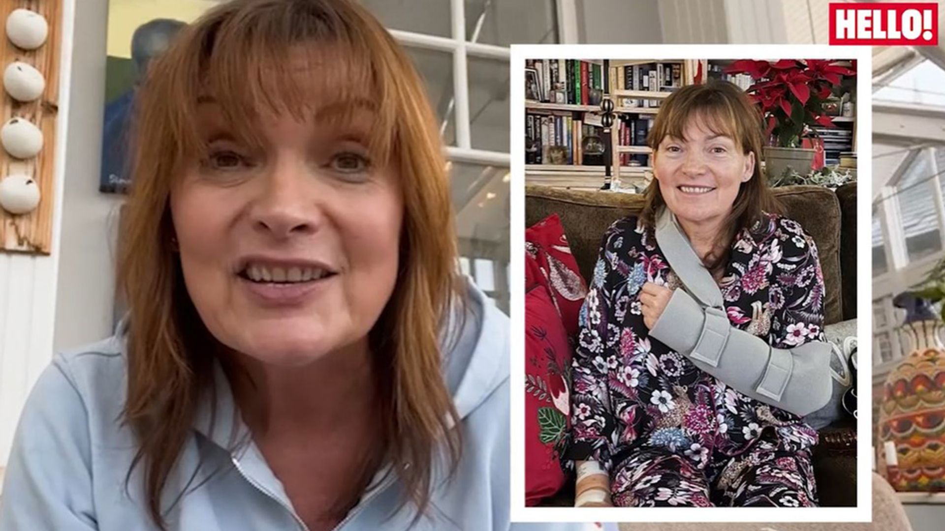 Lorraine Kelly Feels Very Lucky After Operation And Reveals Husbands 