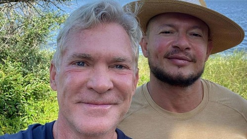GMA's Sam Champion delivers 'wild and wonderful' update during vacation with husband