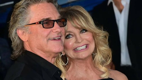 Goldie Hawn and Kurt Russell's eighties throwback photo with kids is too good to miss