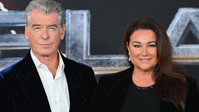 Pierce Brosnan celebrates baby news - see photos | HELLO!