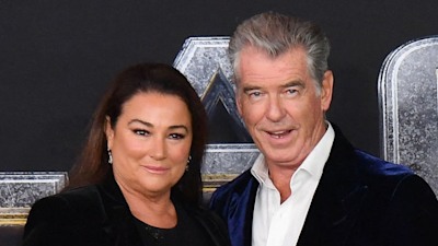 Pierce Brosnan and wife Keely look so in love in romantic date night ...