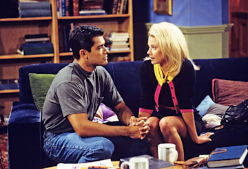 Kelly Ripa and Mark Consuelos as Hayley and Mateo in All My Children
