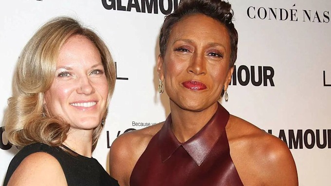 Robin Roberts and Amber Laign 