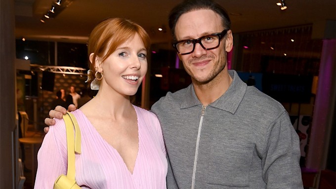 Stacey Dooley and Kevin Clifton at Strictly Ballroom opening night