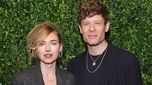 Happy Valley's James Norton and fiancée Imogen Poots make rare appearance at BAFTA party