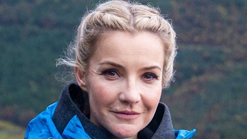 Strictly's Helen Skelton stuns in figure-flattering denim dress