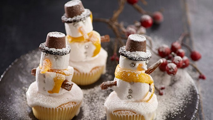 Recipe of the week: Snowmen cupcakes | HELLO!