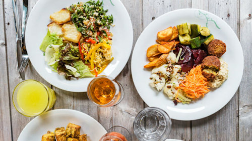 Enjoy a plant-based feast at tibits throughout Veganuary