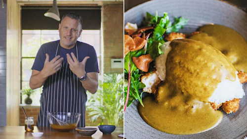 How to make Wagamama's Chicken Katsu Curry to perfection - a step-by-step tutorial from top chef Steve Mangleshot