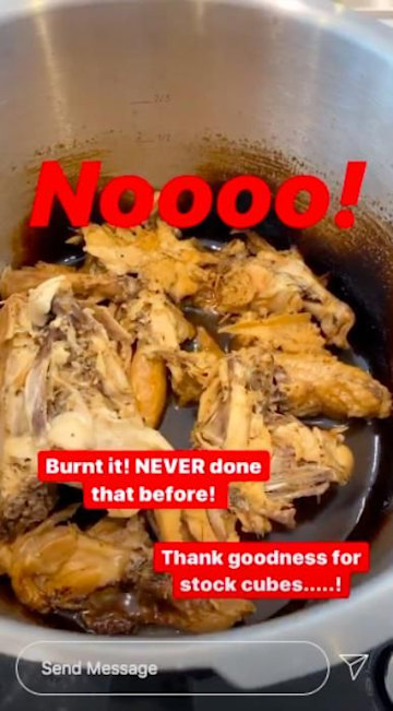 Loose Women's Ruth Langsford, Stacey Solomon and more celebrities show off their cooking fails | HELLO! Loose Women's Ruth Langsford, Stacey Solomon and more celebrities show off their cooking fails | HELLO!