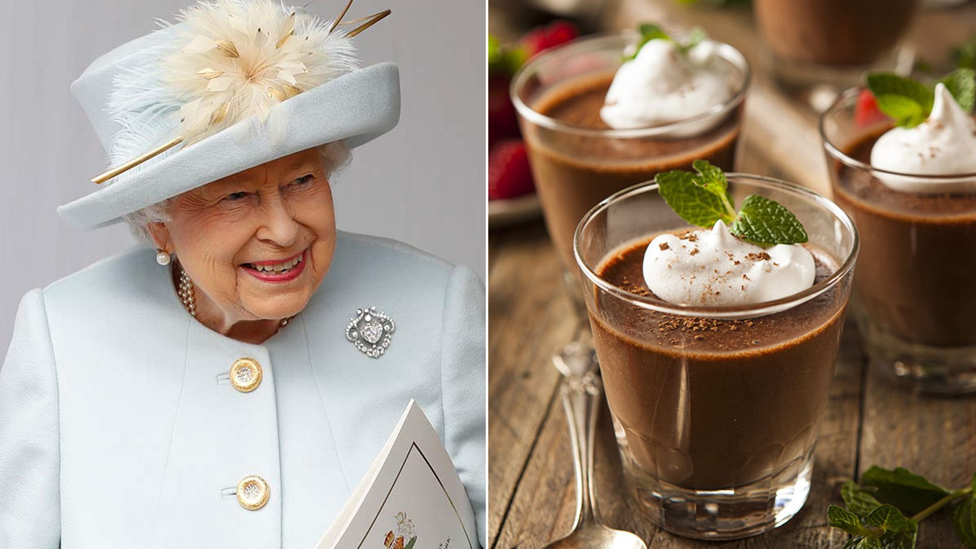 The Queen's boozy chocolate dessert recipe revealed and it's so easy