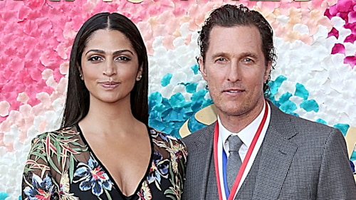 Matthew McConaughey's wife Camila Alves makes epic ice-cream cake for daughter's 11th birthday