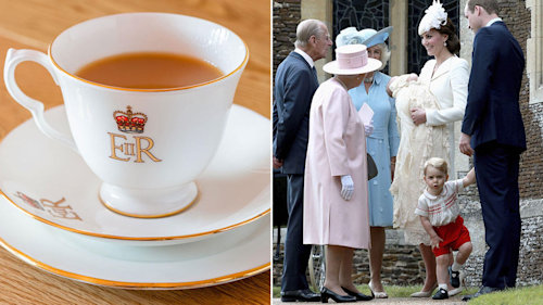 Amazing way the Queen's dressmaker created royal christening gown with tea