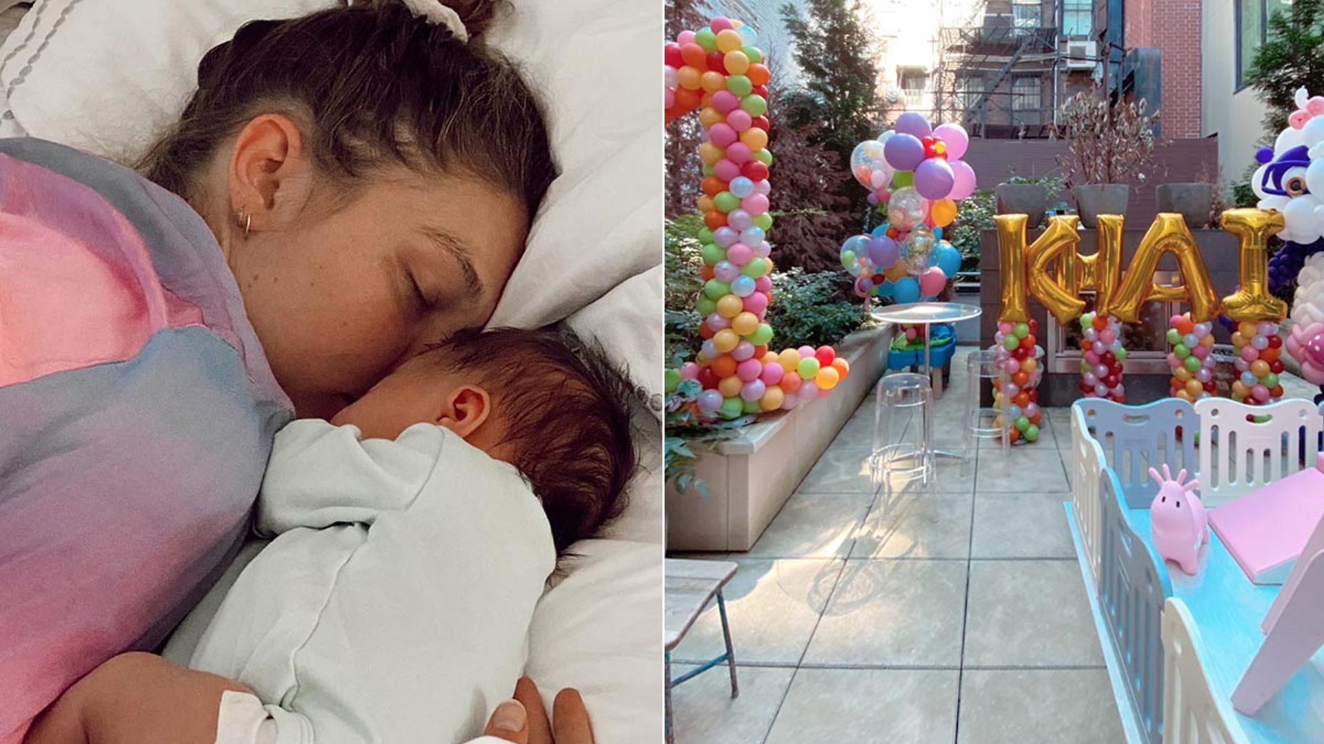 Gigi Hadid And Zayn Malik Treat Daughter Khai To Epic First Birthday Cake And Youll Love The 