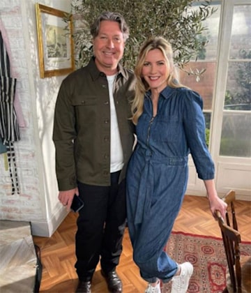 John Torode and Lisa Faulkner's family life: marriage, children ...