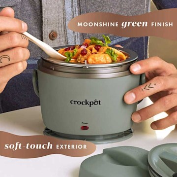 one person meal warmer mini slow cooker
