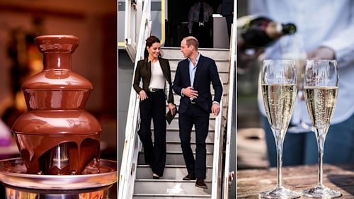 Prince William & Princess Kate's £3,300 'secret' Heathrow suite revealed