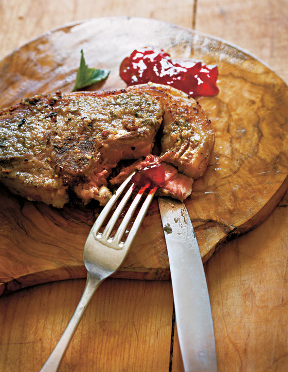 Barnsley lamb chops with garlic and anchovies HELLO!