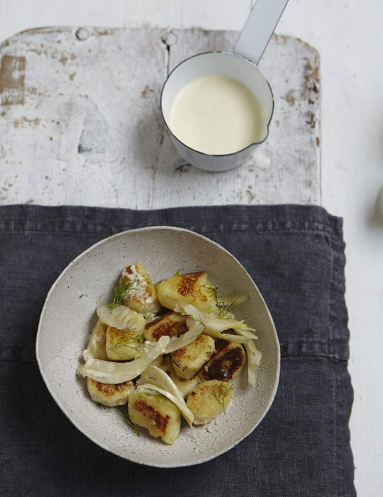 Gnocchi with fennel and horseradish by Monica Galetti HELLO!
