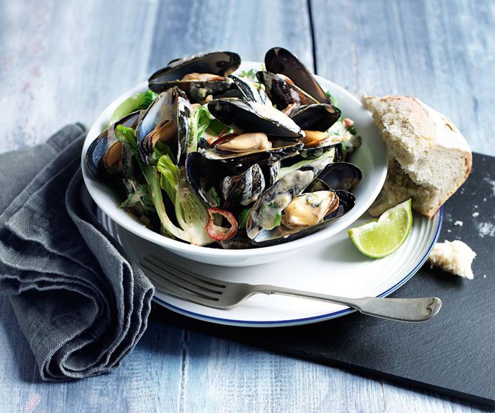 Thai Mussel broth HELLO!