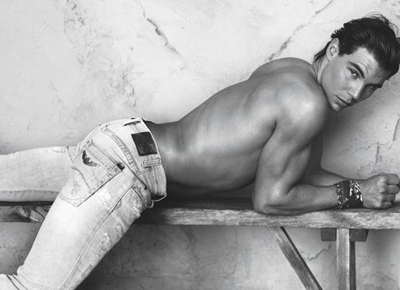 Rafael Nadal appears in Armani underwear ads Megan Fox | HELLO!