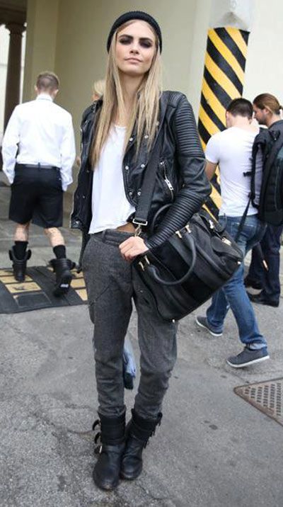 Cara Delevingne street style | HELLO!
