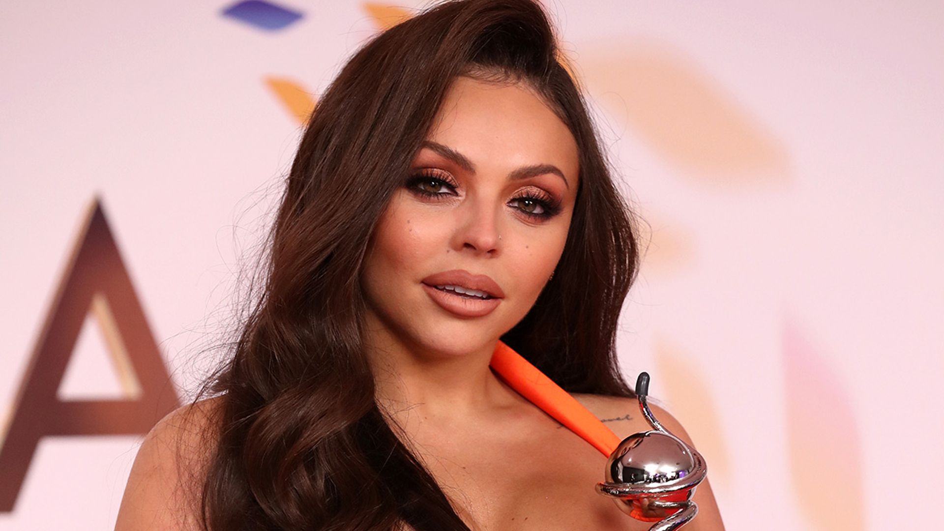 Jesy Nelson turns the temperature up in unbuttoned denim jacket | HELLO!