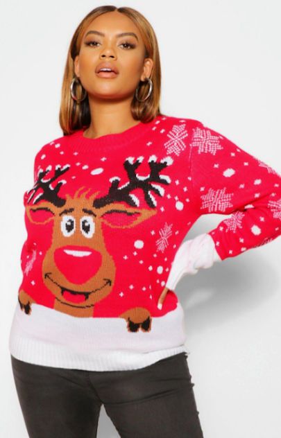 Christmas Tractor Christmas Ugly Sweater Long Sleeve Sweatshirt Holiday Party Unisex Wool Active Fibre Full Size S-5XL Size All Seasons Sweatshirt 