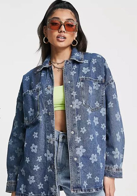 trendy denim jacket for women