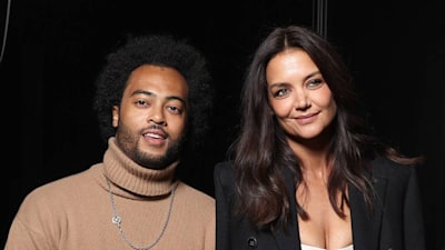 Katie Holmes looks impossibly chic as she steps out for Parisian date alongside boyfriend Bobby Wooten III