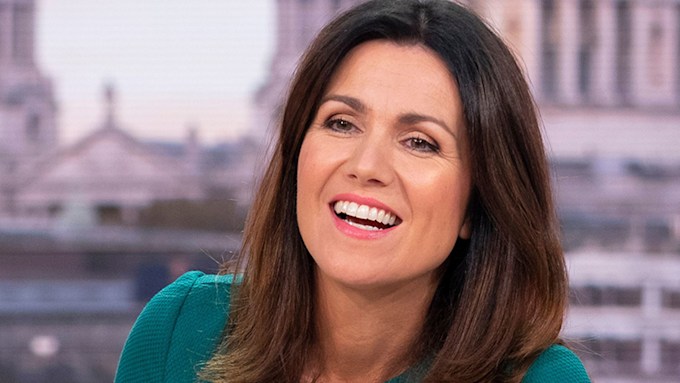 Susanna Reid wows in forest green mini-dress – and it's only £50! | HELLO!