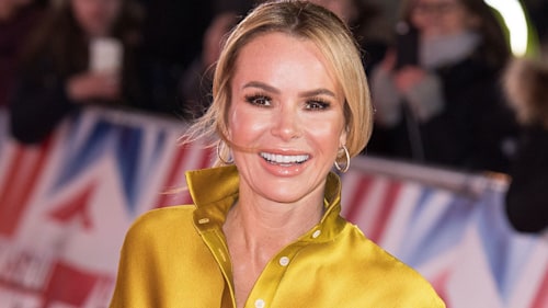 Amanda Holden's little black sequin dress is seriously chic - wait until you see it