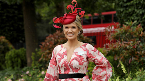 Charlotte Hawkins surprises in full-length GOWN for final day of Ascot